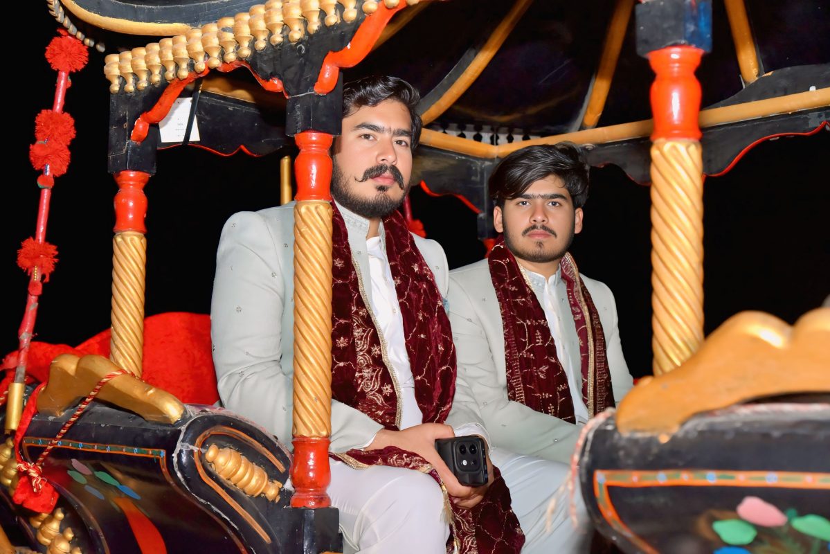 Groom's on wedding day